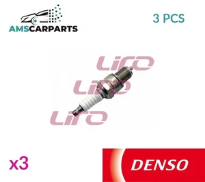 ENGINE SPARK PLUG SET PLUGS W16EPR-U DENSO 3PCS NEW OE REPLACEMENT - Picture 1 of 5