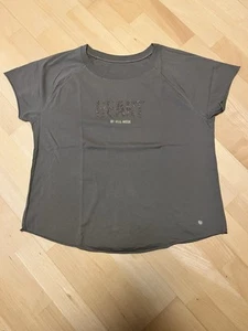 Mos Mosh T-Shirt in oliv mit Strass Gr. 40/42 - Bild 1 von 3