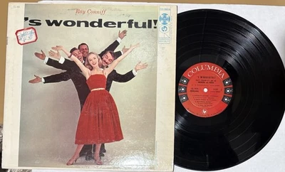 RAY CONNIFF ‘S Wonderful Vinyl LP 1956 EX/VG Org Press Vinyl LP CL 925 MONO Foto 1 de 2