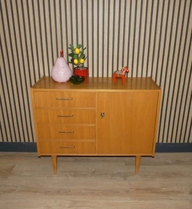 60er Jahre Schubladenschrank Kommode Wäscheschrank Rüster vintage retro 90cm - Bild 1 von 11