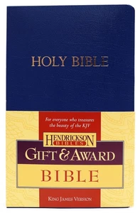 KJV Geschenk & Verleihung Bibel: Blau - Bild 1 von 1