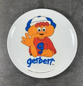RARE VTG 1989 Gerbert The Family Channel Christian TV Show Plastic Plate 7” Dia - Picture 1 of 4