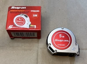 Snap-On Aluminum Case Tape Measure 5M TPMAM5 w/ Box USA - Picture 1 of 24