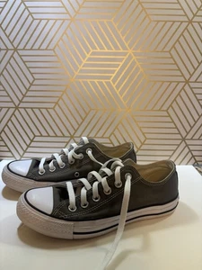 Converse All Stars Damen 7 Herren 5 Chuck Taylor Sneaker Freizeitschuhe grau/weiß - Bild 1 von 11