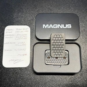 🔥Magnus MagLab MLA018 Plane Jane Hex on Hex SS 3 Click Slider Rare BNIB🔥 - Bild 1 von 5