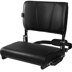 Stadium Seats with Back Support, Bleacher Chairs with Back and Cushion, Stadi... - Picture 1 of 8
