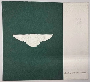 1992 Bentley Motors Ltd Advertising Booklet Eight Mulsanne S Turbo R Continental - Foto 1 di 7