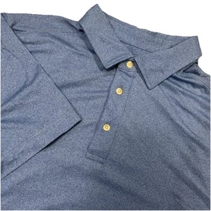 Untuckit Men's Shirt Blue X-Large Collared Short Sleeve Polo - Picture 1 of 8