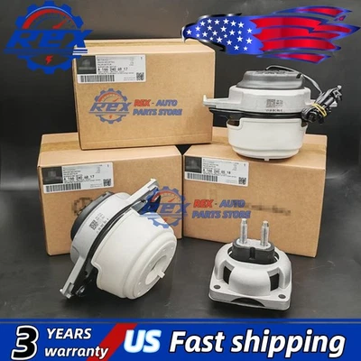 3x Engine mounts OEM For Mercedes Benz W292 W166 ML350 GL350 GLE350 GLS350 ML250 - Image 1 of 4