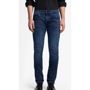 Jeans uomo 7 For All Mankind taglia 32 Luxe Performance standard dritto scuro - Foto 1 di 12