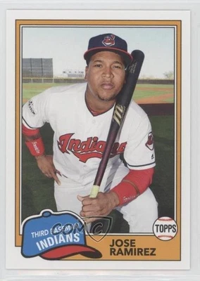 2018 Topps Archives 1981 Design Jose Ramirez #222 - Image 1 of 2