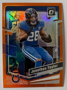 2023 Panini Donruss Optic Jonathan Taylor Orange Prizm 197/249 #78 - Picture 1 of 2