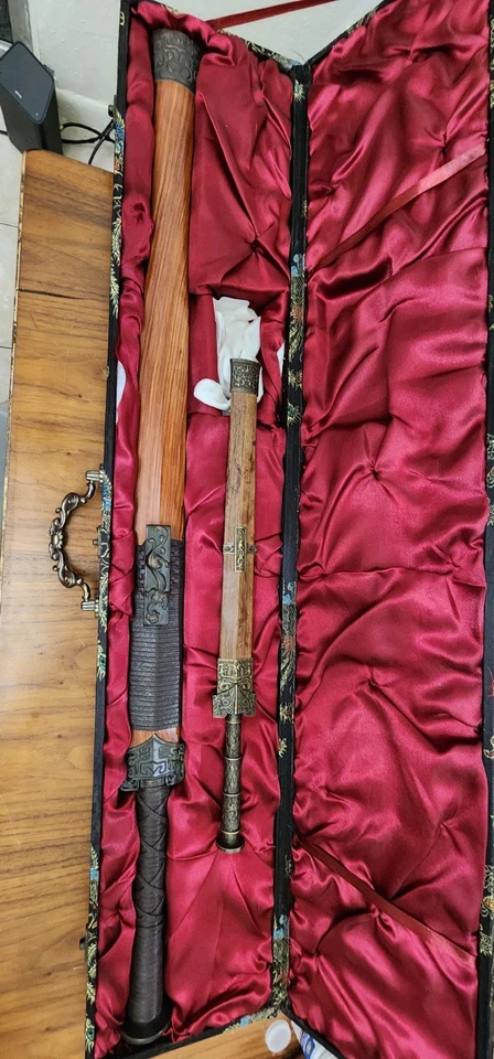 Chinese HAN JIAN Straight sword and Dagger   - Image 1 of 4