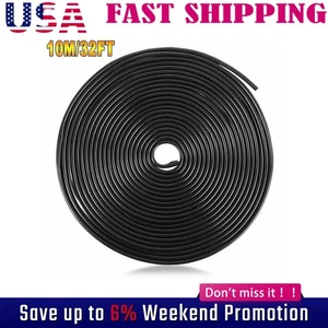 10M / 32ft Car Door Edge Trim Guard Molding Rubber Seal Strip Scratch Protector* - Bild 1 von 13