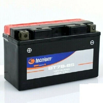BATTERIA MBK YP/SKYLINER/250 2001 2004 TECNIUM YT7B BS YT7B 4 12 V ATTIVATA - Imagen 1 de 2