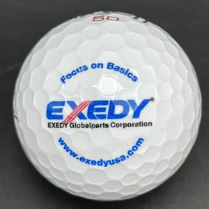 Exedy Globalparts Corporation Logo Golf Ball (1) Wilson Staff 50 Elite Pre-Owned - Picture 1 of 5