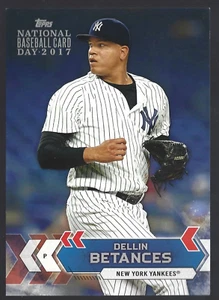 2017 Topps National Baseball Card Day Jumbo 5 x 7 #12 Dellin Betances - Picture 1 of 1