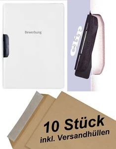 10x DURABLE Duraswing Job - Dossier de Candidature - Blanc avec Clip + - Afbeelding 1 van 8