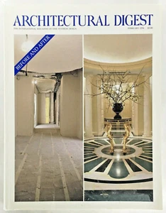 ARCHITECTURAL DIGEST February 1994 Before And After - Picture 1 of 7