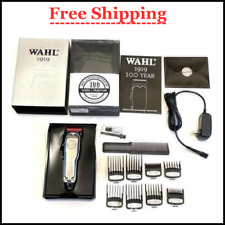 New Wahl 100 Year Anniversary 1919 Limited Edition Metal Cordless Clipper Set