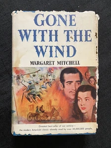 Vintage 1936 Gone With The Wind Book Club Edition Hardcover w/Dust Jacket - Picture 1 of 15