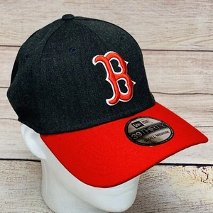Boston Red Sox New Era 39Thirty Change Up Strech Fitted Hat Cap Small/Medium NWT - Picture 1 of 9