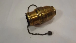 antique socket Harvey Hubbell special shell for Emeralite table lamps working - Picture 1 of 12