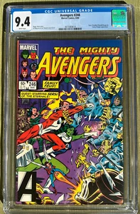 Avengers #246 1st App Maria Rambeau 1984 CGC 9.4 Starfox She-Hulk Marvel Comics - Picture 1 of 12
