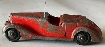 COCHE DEPORTIVO DINKY TOYS 38b SUNBEAM TALBOT. BUEN MODELO ORIGINAL CON DESGASTE DE PINTURA Foto 1 de 4