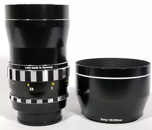 Lente Steinheil Munchen Auto-S-Tele-Quinar 135 mm f2,8 para montaje exacto - Imagen 1 de 9