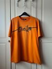 O'neill Men's Vintage Orange Printed T-Shirt, Size L