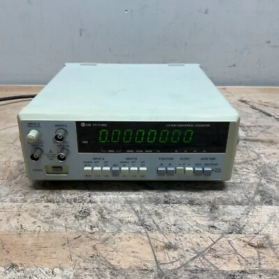 LG FC-7150 - 1.5 GHz Frequency Counter 9 digit LED Tested and Working Foto 1 de 4