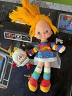 1983 Rainbow Brite Plüschpuppe Mattel Vintage mit Twink Sprite