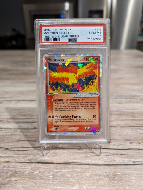 Moltres EX 115/112 Secret Rare Holo - Pokemon - Fire Red Leaf Green MP