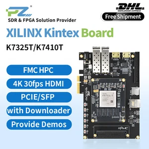 Puzhi Xilinx FPGA Development Board Kintex-7 XC7K325T 325T 410T PCIE FMC HDMI - Picture 1 of 12