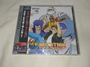 SNK NEO GEO CD NGCD MUTATION NATION Japanese version NEOGEO w/ manual New - Picture 1 of 6