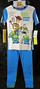 Boys Disney Pixar Toy Story Short Sleeve Cotton Pajama 4 Piece Sets - NWT - Picture 1 of 5