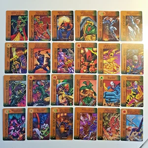 1996 MARVEL OVERPOWER One Per Pack x24 - Picture 1 of 2