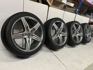 Original Mercedes W222 W217 S63 20" AMG  Winterräder NEU A2224011200 A2224011300 - Bild 1 von 16
