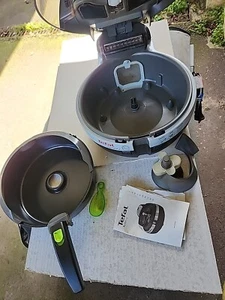 TEFAL ACTIFRY BLACK & SILVER 2 in 1 AIR FRYER made in france O01-1 - Picture 1 of 6