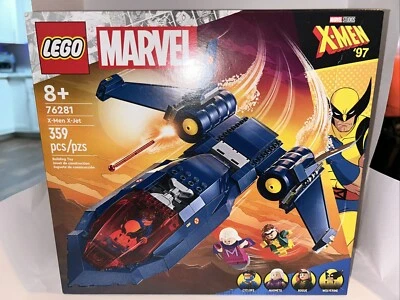 LEGO 76281 Marvel X-Men X-Jet, Factory Sealed / New. Cyclops, Rogue, Magneto, ++ - Image 1 of 4
