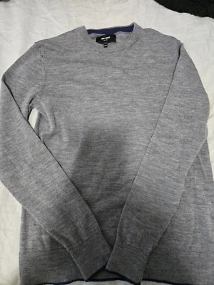 Jack Spade Mens Wool Sweater Grey Size Xs - Image 1 of 4