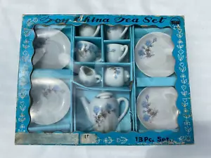 Vintage Toy China Tea Set F.W. Woolworth Made in Japan - Picture 1 of 10