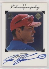 1998 SP Authentic Chirography Ivan Rodriguez #IR Auto HOF
