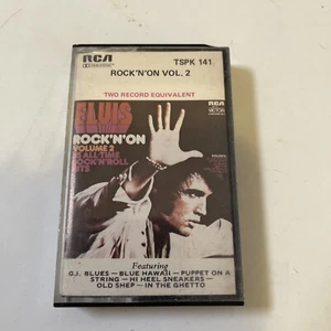 Elvis Presley - Rock 'N' On Vol.2 Cassette Tape RARE  Australia ONLY best hits - Picture 1 of 7