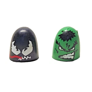 Hulk und Spiderman Mini Daumen Wrestler Marvel Comics Figuren - Bild 1 von 1