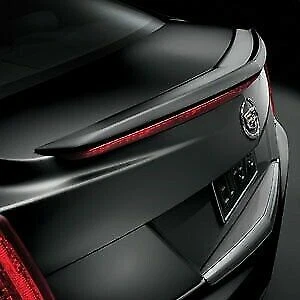 Alerón trasero OEM GM Cadillac ATS 2018 CTS en diamante negro Foto 1 de 4