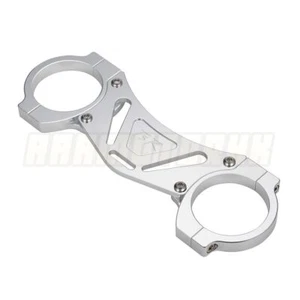 Soporte de horquilla plateado para HONDA VFR400 R NC30 Blance Amortiguador horquilla delantera - Imagen 1 de 5
