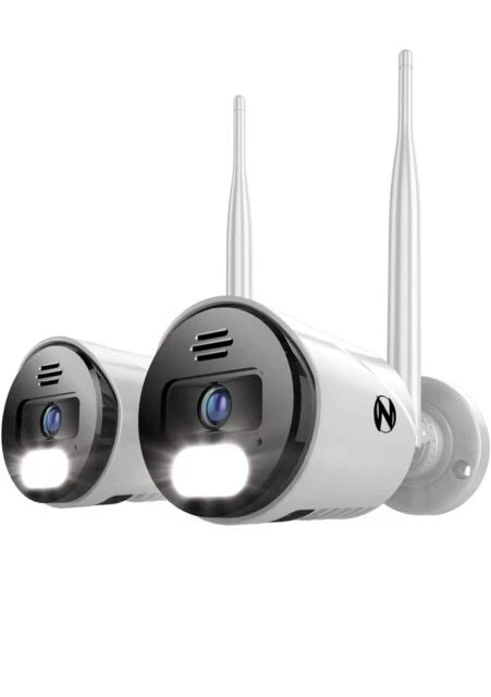 Night Owl CAM2PKWNIP8LBU Wireless Indoor Spotlight Camera