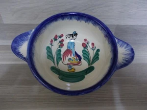 Alte Suppentasse Keramik Desvres ? France Andenken Keramik "Ploumanach" - Picture 1 of 3
